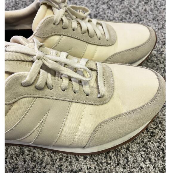 KIZIK Milan Step-In Shoes/Snakers, Men’s 9.5 W’s 11, EXCELLENT Bone/Cream - Picture 8 of 12